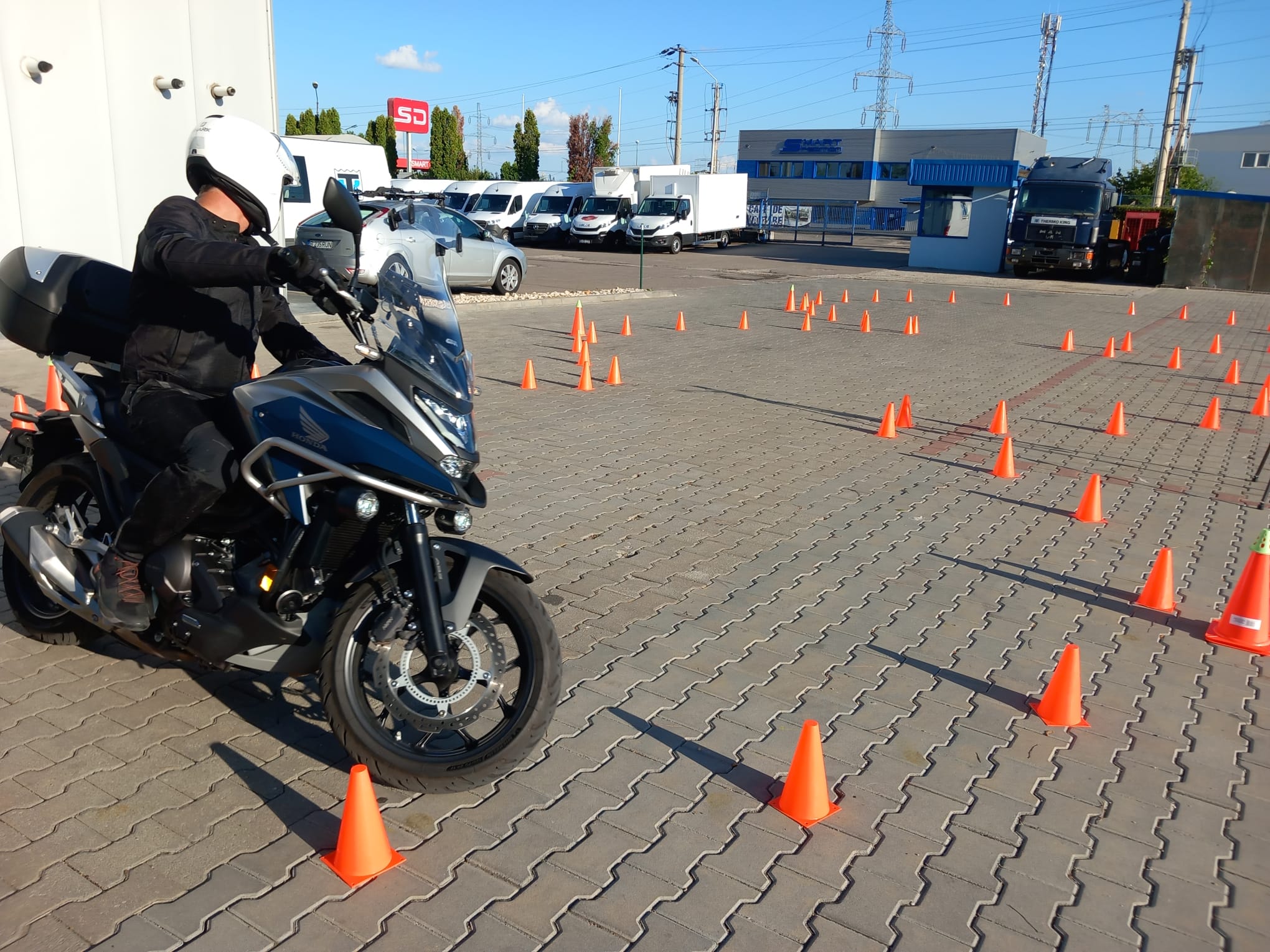 Exercițiu pe teren